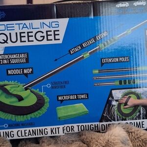 Green and Blue Detailing Squeegee Kit